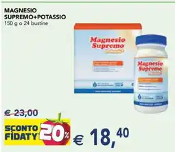 Esselunga MAGNESIO SUPREMO+POTASSIO offerta
