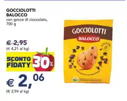 Esselunga GOCCIOLIOTTI BALOCCO offerta