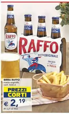 Esselunga Birra Raffo offerta