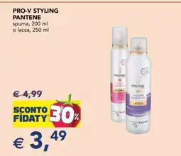 Esselunga PRO-V STYLING PANTENE offerta