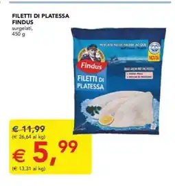 Esselunga Filetti di Platessa Findus offerta