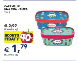 Esselunga CARAMELLE UNA TIRA L'ALTRA offerta