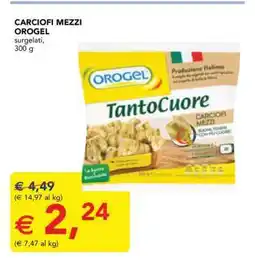 Esselunga CARCIOFI MEZZI OROGEL offerta