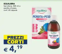 Esselunga EQUILIBRA offerta