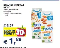 Esselunga Bevanda Vegetale Bjorg offerta