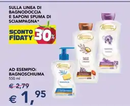 Esselunga Bagnoschiuma offerta