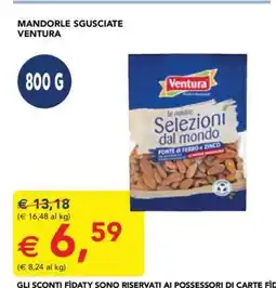 Esselunga Mandorle Sgusciate Ventura offerta