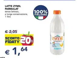 Esselunga Latte Zymil Parmalat offerta