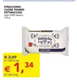 Esselunga STRACCHINO CUORE TENERO PETTINICCHIO offerta