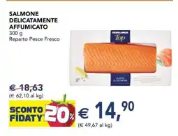 Esselunga SALMONE DELICATAMENTE AFFUMICATO offerta