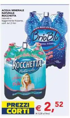 Esselunga Acqua Minerale Naturale Rocchetta offerta