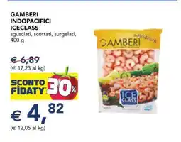 Esselunga GAMBERI INDOPACIFICI ICECLASS offerta