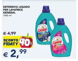 Esselunga Detersivo Liquido per Lavatrice General offerta