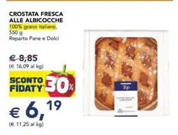 Esselunga Crostata fresca alle albicocche offerta