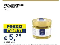Esselunga Crema spalmabile al pistacchio offerta