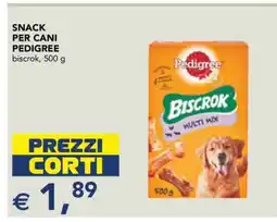 Esselunga Snack per cani Pedigree offerta