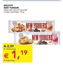 Esselunga BISCOTTI NEW YORKERS offerta