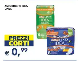 Esselunga Assorbenti Idea Lines offerta