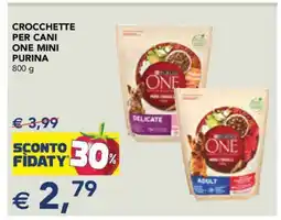 Esselunga CROCCHETTE PER CANI ONE MINI PURINA offerta