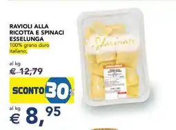 Esselunga Ravioli alla Ricotta e Spinaci Esselunga offerta