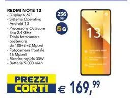 Esselunga REDMI NOTE 13 offerta