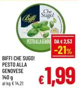 A&O Biffi che sugo! pesto alla genovese offerta