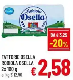 A&O Fattorie osella robiola osella offerta