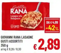 A&O Giovanni rana lasagne gusti assortiti offerta