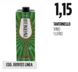 Carico Cash & Carry Tavernello vino offerta