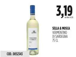 Carico Cash & Carry Sella & mosca vermentino di sardegna offerta