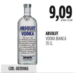 Carico Cash & Carry Absolut vodka bianca offerta