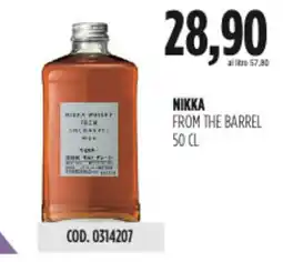 Carico Cash & Carry Nikka from the barrel offerta