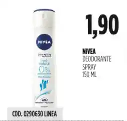 Carico Cash & Carry Nivea deodorante spray offerta