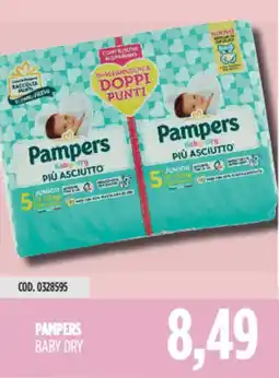 Carico Cash & Carry Pampers baby dry offerta