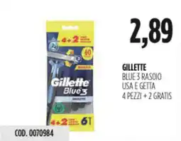 Carico Cash & Carry Gillette blue 3 rasoio usa e getta offerta
