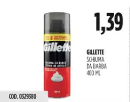 Carico Cash & Carry Gillette schiuma da barba offerta