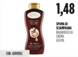Carico Cash & Carry Spuma di sciampagna bagnodoccia crema offerta