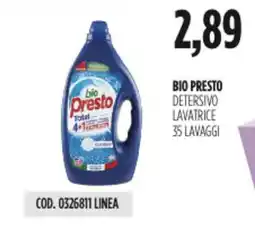 Carico Cash & Carry Bio presto detersivo lavatrice 35 lavaggi offerta