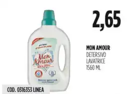 Carico Cash & Carry Mon amour detersivo lavatrice offerta