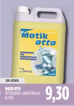 Carico Cash & Carry Matik otto detergente lavastoviglie offerta