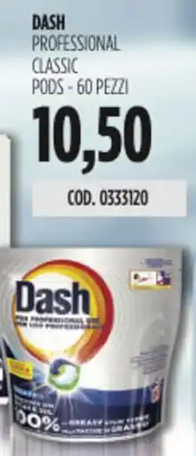 Carico Cash & Carry Dash professional classic pods - 60 pezzi offerta