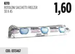 Carico Cash & Carry Kito rotoloni sacchetti freezer offerta