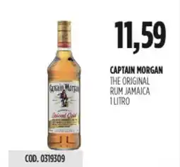 Carico Cash & Carry Captain morgan the original rum jamaica offerta