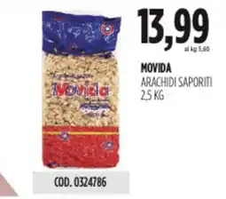 Carico Cash & Carry Movida arachidi saporiti offerta