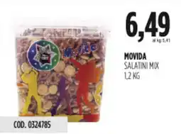 Carico Cash & Carry Movida salatini mix offerta