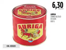 Carico Cash & Carry Auriga tonno all'olio di oliva offerta
