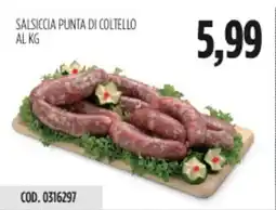 Carico Cash & Carry Salsiccia punta di coltello offerta