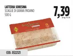 Carico Cash & Carry Latteria soresina scaglie di grana padano offerta