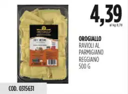 Carico Cash & Carry Orogiallo ravioli al parmigiano reggiano offerta