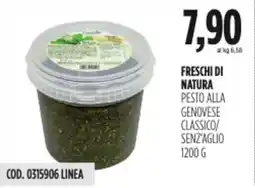 Carico Cash & Carry Freschi di natura pesto alla genovese classico/ senzaglio offerta